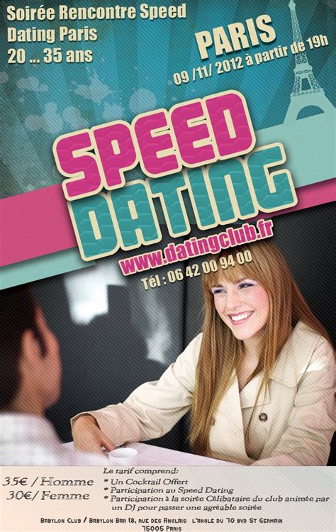 soirée célibataire finistère|Speed Dating